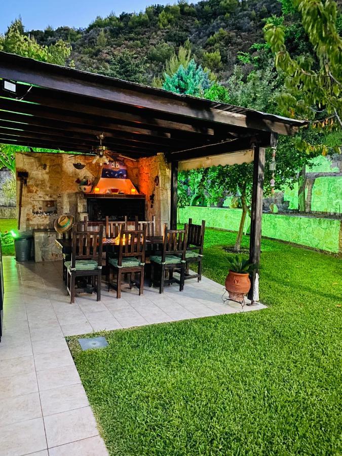 Detached Villa With Sea View Χανιώτη Εξωτερικό φωτογραφία